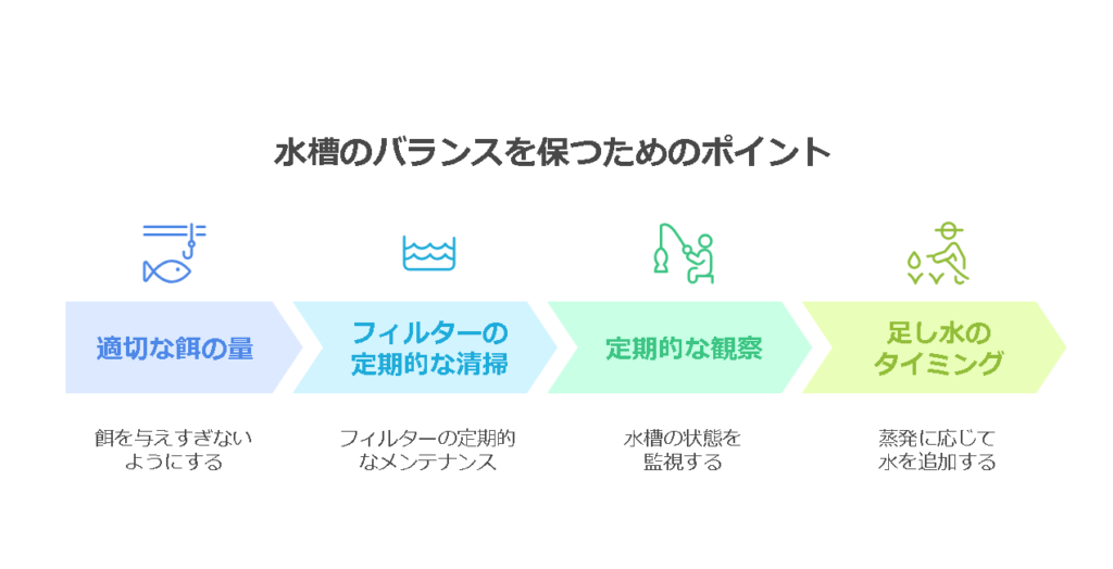 自然なバランスを保つためのポイント