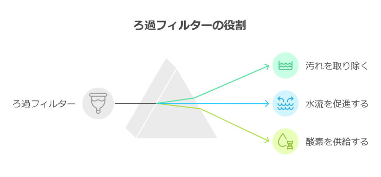 ろ過フィルターの重要性